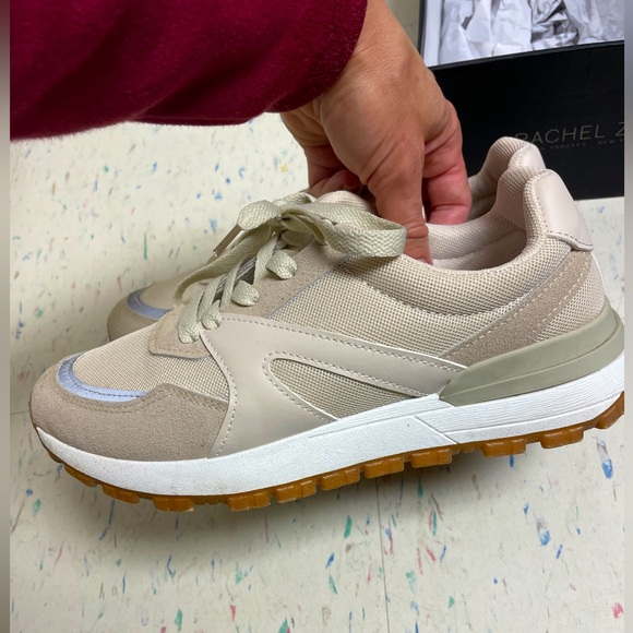 Brand New tan Rachel Zoe Sneakers - Picture 1 of 5